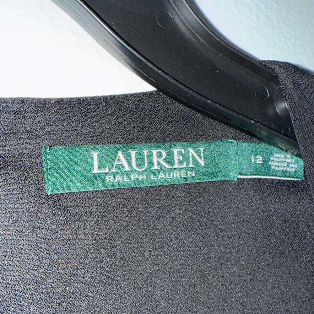 LAUREN Ralph Lauren Black Sleeveless Jumpsuit Size 12 - Picture 12 of 12
